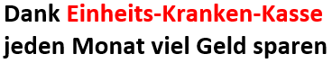 einheits-krankenkasse
